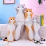 Мягкая игрушка обнимашка Кот - батон 70 см (ВЫБОР ЦВЕТА) cat-70