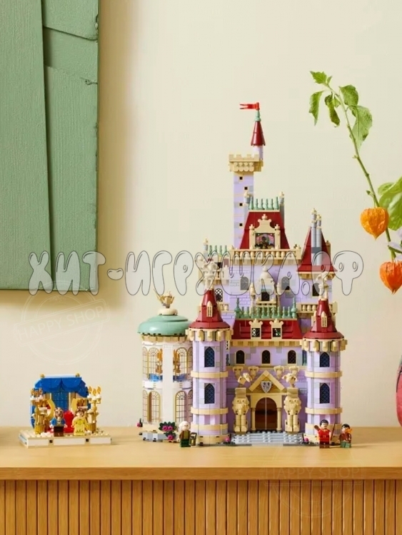 Конструктор Замок красавицы и чудовища 2916 дет. 99228