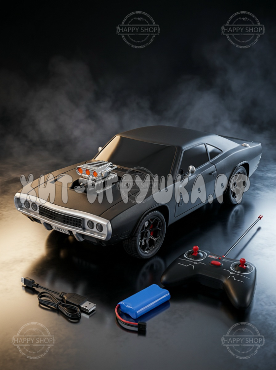 Машина Dodge Charger Форсаж Доминик Торетто Р/У JY-4027