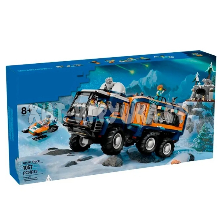 Конструктор Город. Грузовик для научной лаборатории 1064 дет. 32714