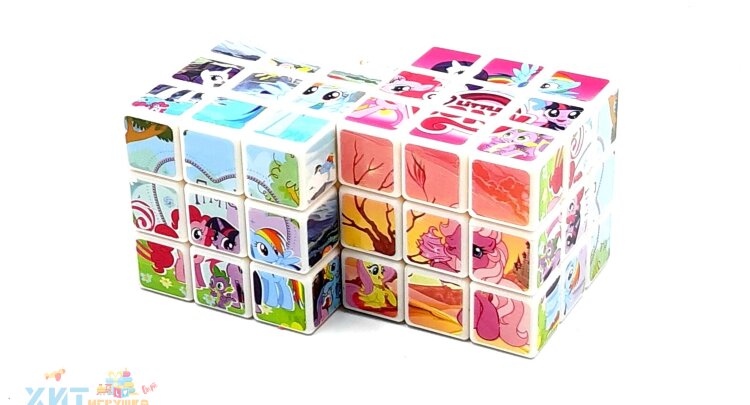 Кубик Рубика Пони 1 шт 1803-3