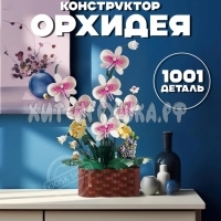 Конструктор Орхидея 1001 дет. WL-92202 