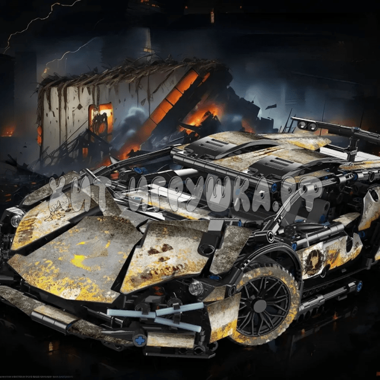 Конструктор Lamborghini Sian Апокалипсис 1314 дет. BLK-0146