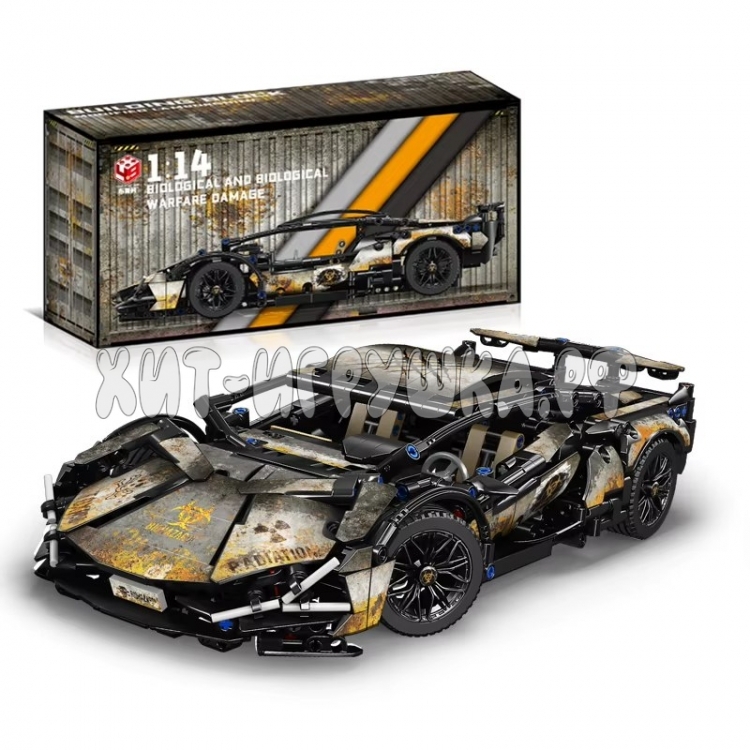 Конструктор Lamborghini Sian Апокалипсис 1314 дет. BLK-0146