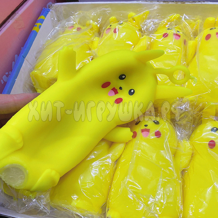Антистресс тянучка / мялка / сквиш ПИКАЧУ 2021-612