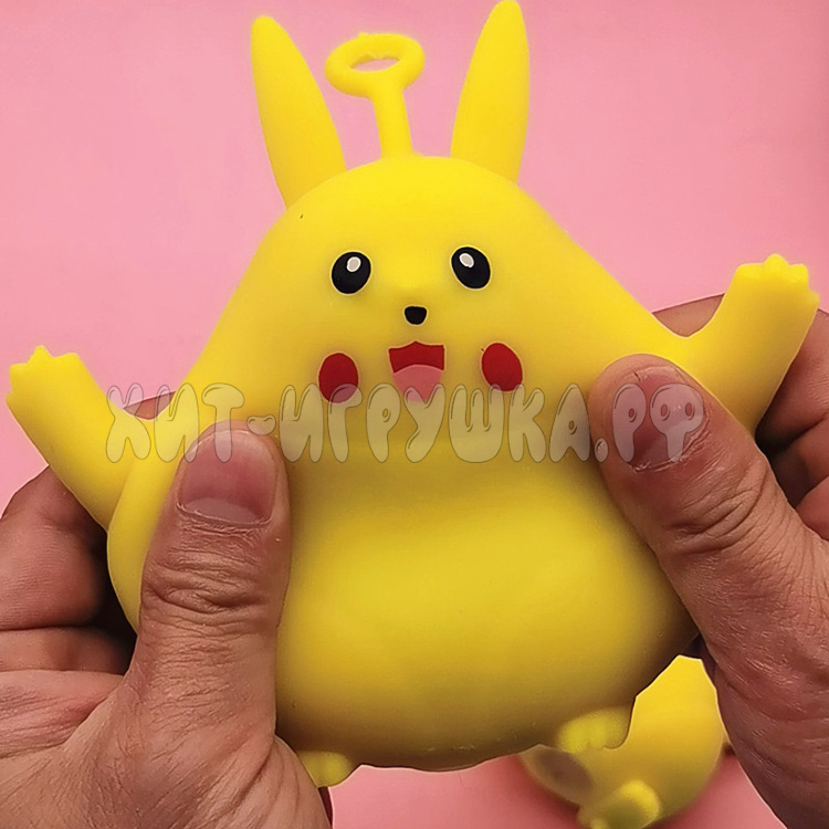 Антистресс тянучка / мялка / сквиш ПИКАЧУ 2021-612
