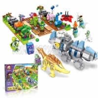 Конструктор Растения против Зомби 666 дет. JX90073