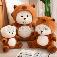 Мягкая игрушка МИШКА в костюме Капибара 46 см 240315-2