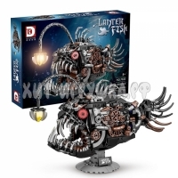 Конструктор Рыба Удильщик (свет) 1038 дет. DK7042 / 7042