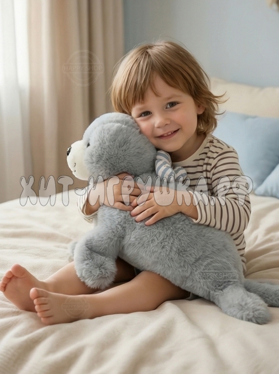 Мягкая игрушка Тюлень 50 см (ВЫБОР ЦВЕТА) 0803-55