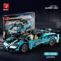 Конструктор Машина Pagani 529 дет. с инерционным механизмом T3008