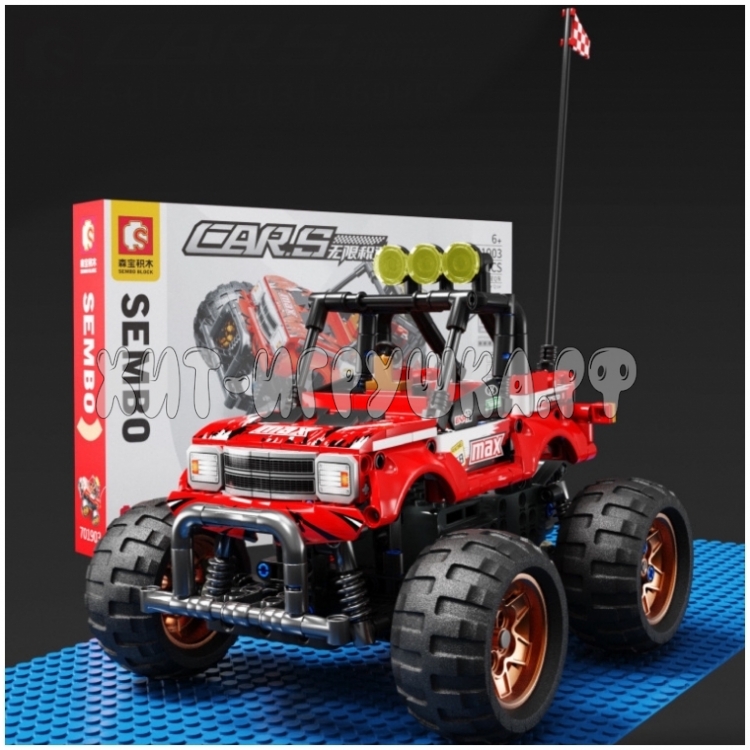 Конструктор Джип 469 дет. 701903