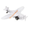 Сборная 3D модель для раскрашивания Самолет (с инерц мех.) ВВ2226