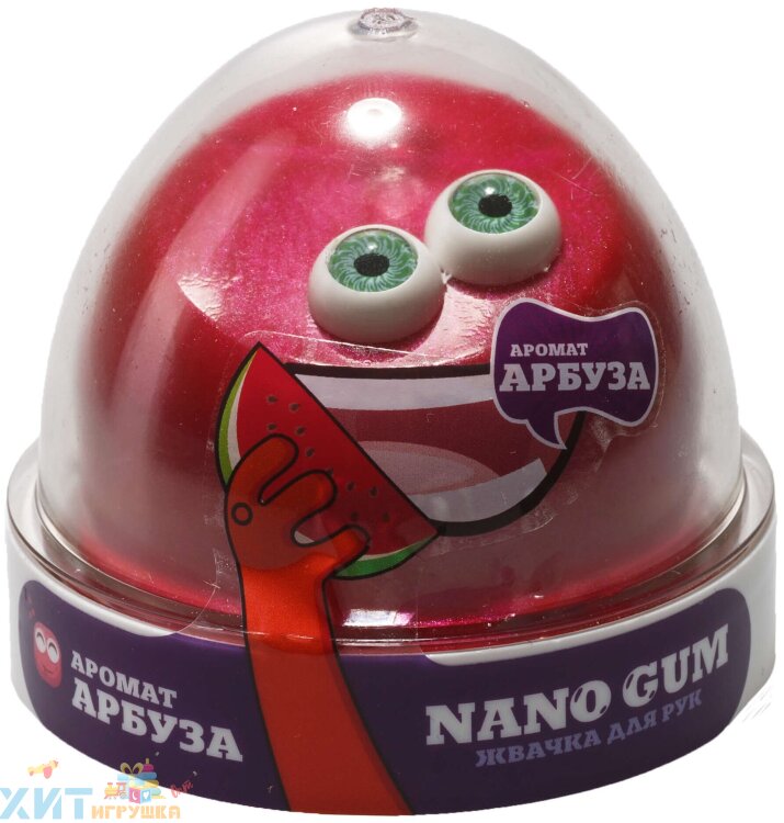 Жвачка для рук Nano gum аромат арбуза 50 г NGAA50