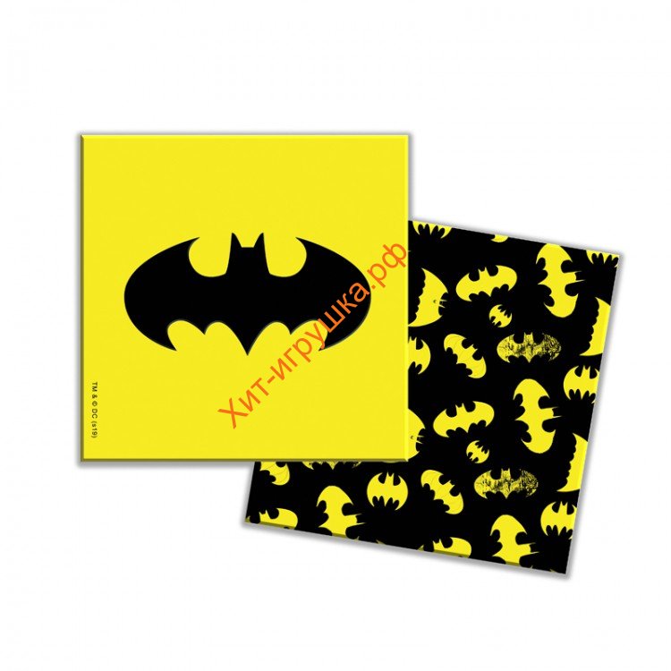 Batman Салфетки бумажные трехслойные (желтые) 33*33 см 12 шт 282850