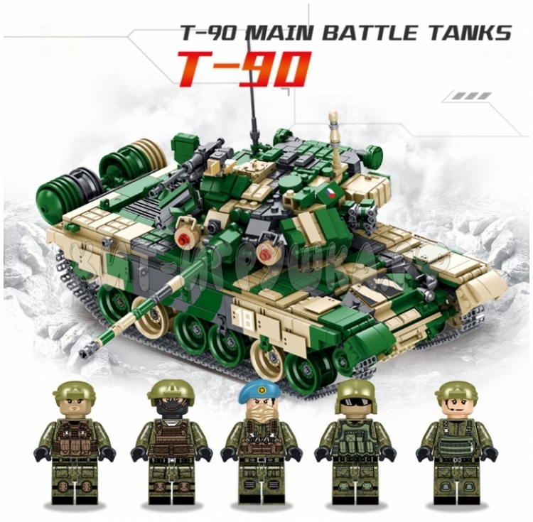 Конструктор Танк 1773 дет. 632005