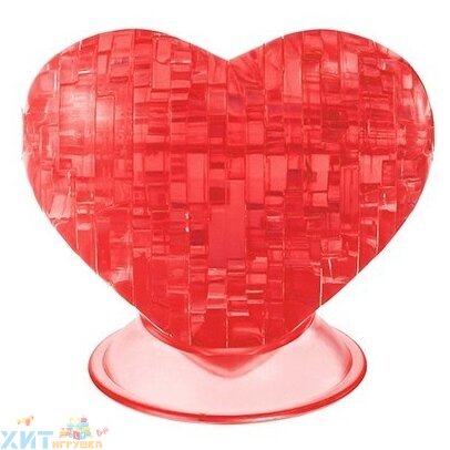3D головоломка Сердце красное 90012