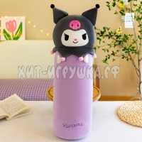 Мягкая игрушка обнимашка аниме Куроми Kuromi Melody 80 см (фиолетовый) 230524-3 / QY007-2