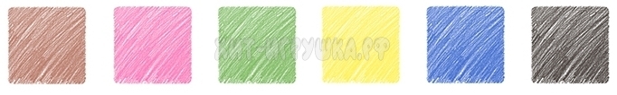 Карандаши цветные 6 цв. трехгранные, неоновые "Енот на лужайке" Мульти-Пульти CP_14753