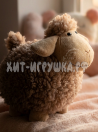 Мягкая игрушка Овечка барашек 22 см (ВЫБОР ЦВЕТА) 802-22ov