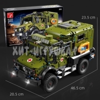 Конструктор Спасательный внедорожник 3850 дет. Р/У T4023