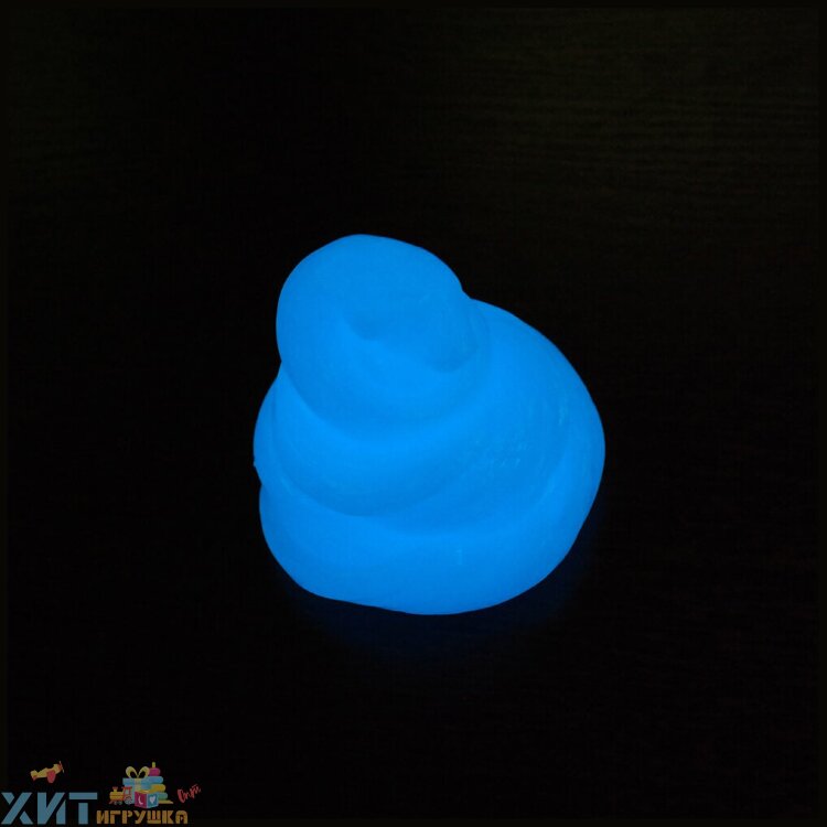 Жвачка для рук Nano gum светится в темноте синим 50 г NGBG50