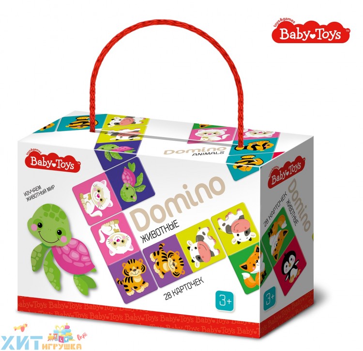 Домино "Животные" Baby Toys 04047