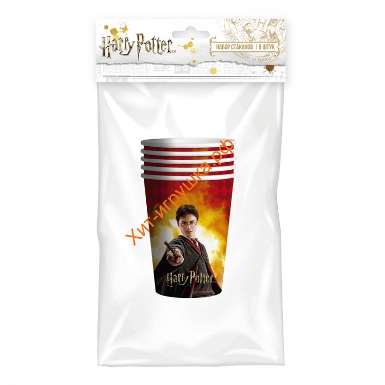 Harry Potter Набор бумажных стаканов 6 шт*250 мл 278516