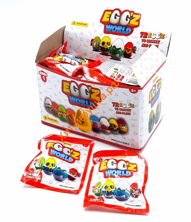 Яйца-неваляшки в пакете 30 шт в блоке 393903