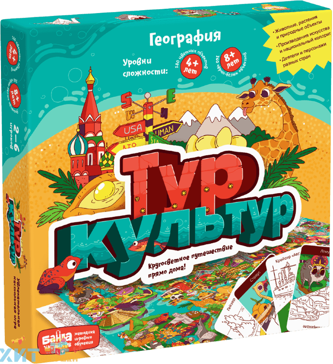 Настольно-печатная игра Тур культур УМ265