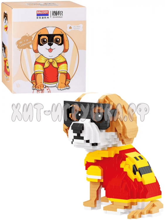 Конструктор 3D из миниблоков DOG Спаниель 963 дет. 18393