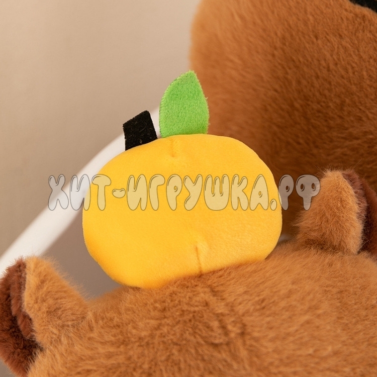Мягкая игрушка обнимашка КАПИБАРА 70 см 240611-2 / HE003-1