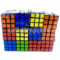 Брелок Кубик рубика 3х3 12 шт в блоке 6630-1 