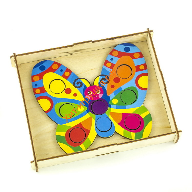 Мозаика «Цветок и бабочка» 067302