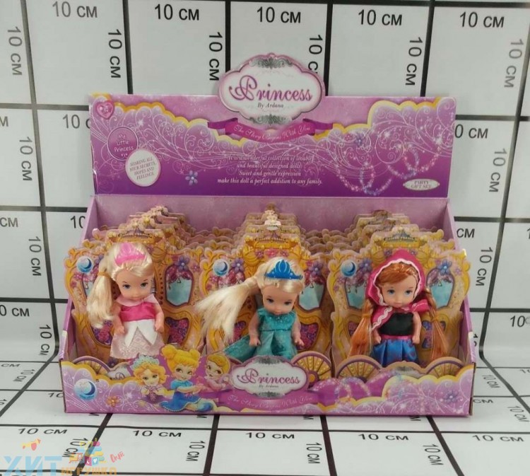 Куклы Принцессы 12 шт в блоке A315