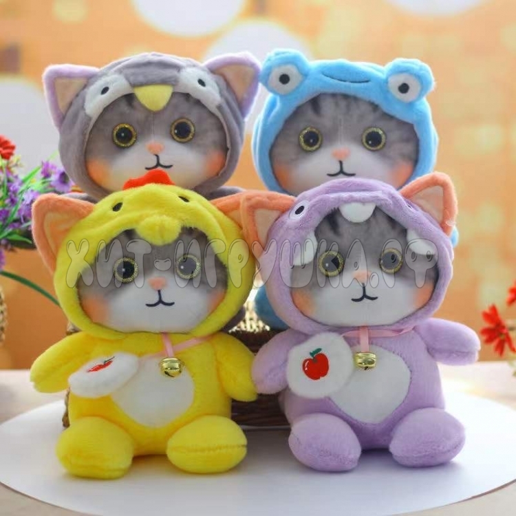 Мягкая игрушка Котик в костюме 25 см в ассортименте catk25