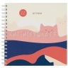 Скетчбук 60 л. 15*15 см на гребне, 120г/м2, soft-touch "Mountcats" MESHU MS_44871 Скетчбук 60 л. 15*15 см на гребне, 120г/м2, soft-touch "Mountcats" MESHU MS_44871