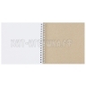 Скетчбук 60 л. 15*15 см на гребне, 120г/м2, soft-touch "Mountcats" MESHU MS_44871 Скетчбук 60 л. 15*15 см на гребне, 120г/м2, soft-touch "Mountcats" MESHU MS_44871