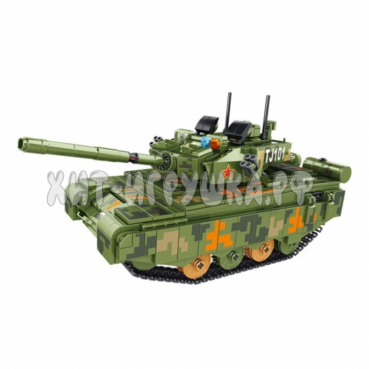 Конструктор Танк 1105 дет. Р/У 676001