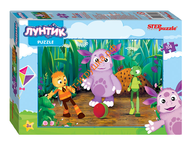 Мозаика "puzzle" 104 дет. "Лунтик" 82129