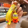 Брелок большой силиконовый с карабином МИНЬОН в ассортименте br_minion