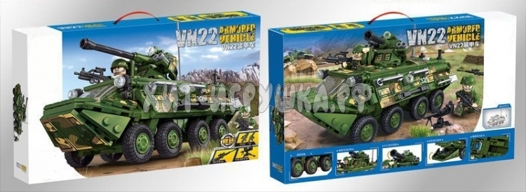 Конструктор Танк 472 дет. 88007