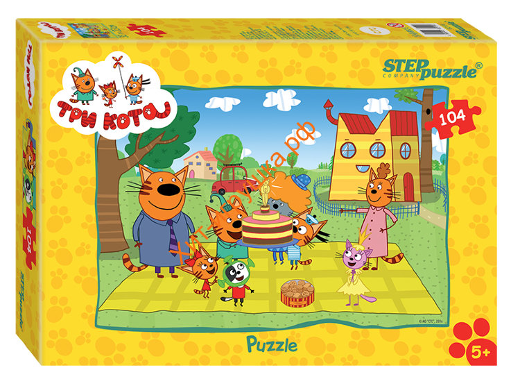 Мозаика "puzzle" 104 дет. "Три кота" 82156