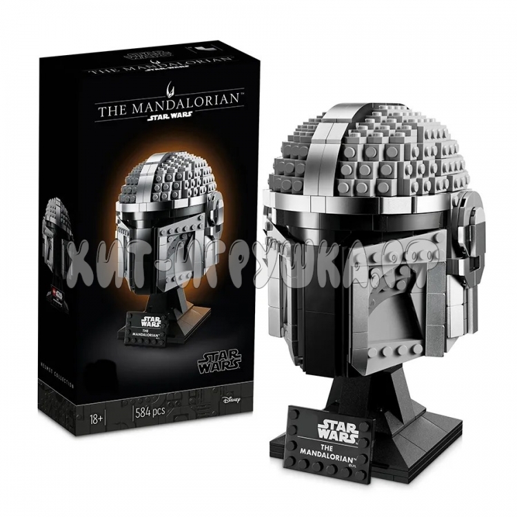 Конструктор Шлем Мандалорца 584 дет. DC502 Конструктор Шлем Мандалорца 584 дет. DC502