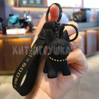 Брелок с карабином БУЛЬДОГ в ассортименте br_buldog