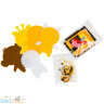 Набор для творчества Пальчиковые игрушки из фетра "Лев, зебра, обезьяна, жираф" Мульти-Пульти FP_21470