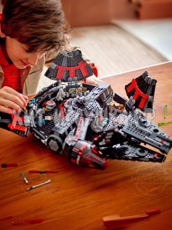 Конструктор Звездные войны. Темный сокол 1579 дет. 8900 Конструктор Звездные войны. Темный сокол 1579 дет. 8900