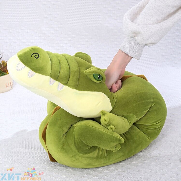 Мягкая игрушка обнимашка КРОКОДИЛ 120 см (ВЫБОР ЦВЕТА) crocod110 / 90907-58 / 80803-3