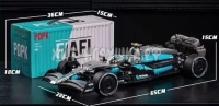Конструктор Гоночный автомобиль F1 1729 дет. MK6021