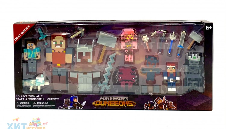 Набор фигурок Майнкрафт Minecraft DUNGEONS в ассортименте 20196-2